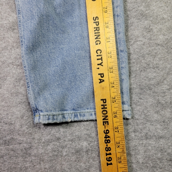 Anthro Pilcro and the letterpress High-Rise Slim Ripped Jeans Women's Size 31 - Picture 12 of 13